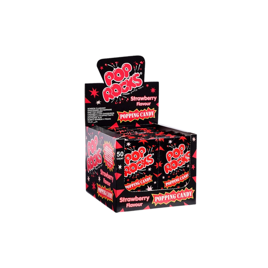 POP ROCKS - Popping Candy - Erdbeere 50x7g