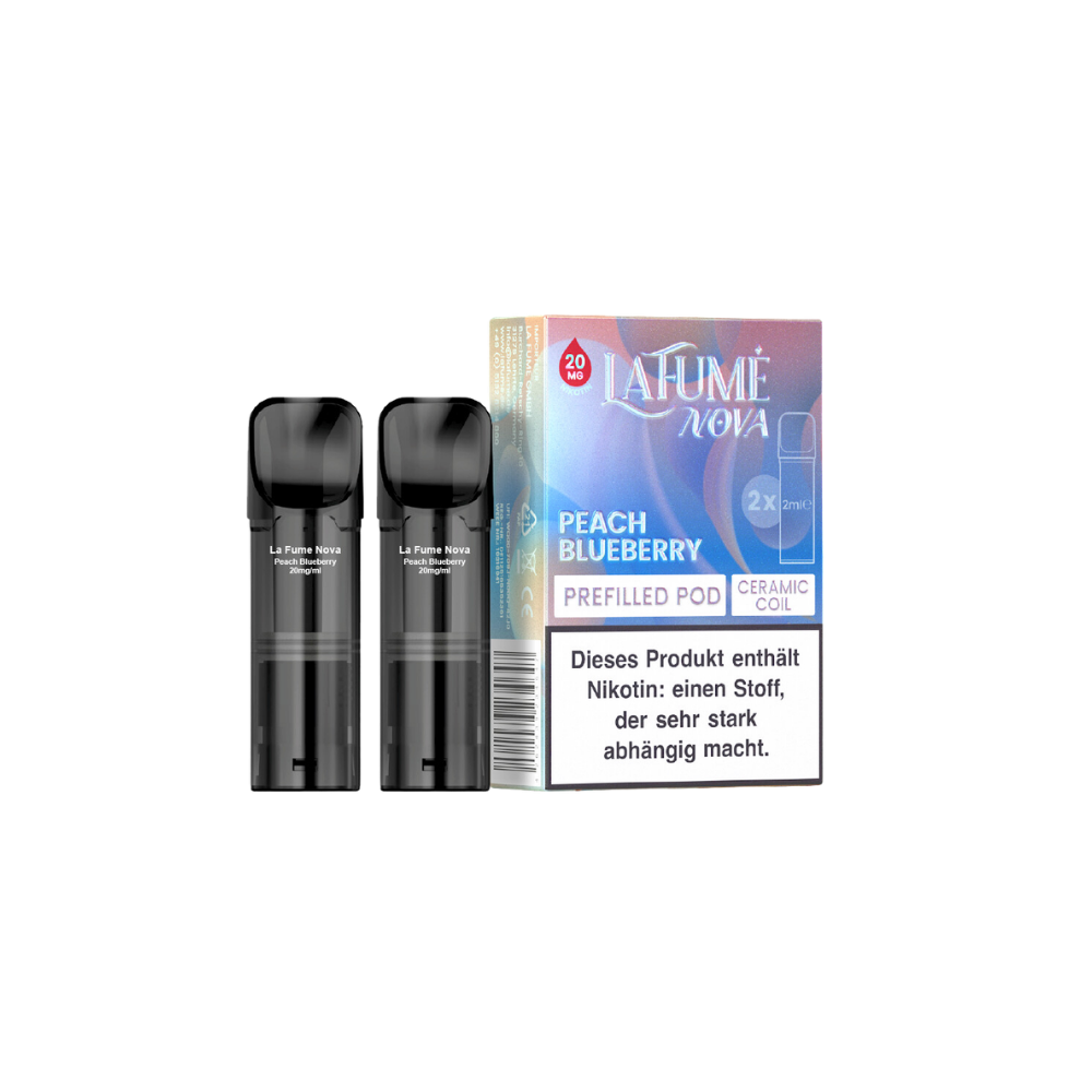 LA FUME Nova Pods - Peach Blueberry