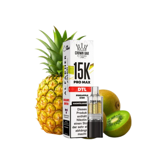 AL FAKHER - 15K Pro Max Pod - Pineapple Kiwi