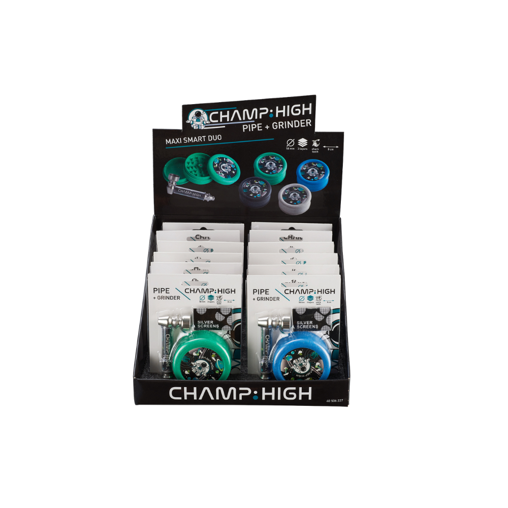CHAMP HIGH - Handpfeiffe mit & Maxi Grinder