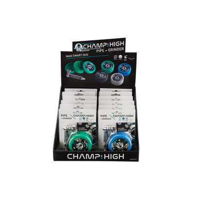 CHAMP HIGH - Handpfeiffe mit & Maxi Grinder