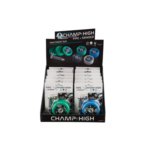 CHAMP HIGH - Handpfeiffe mit & Maxi Grinder