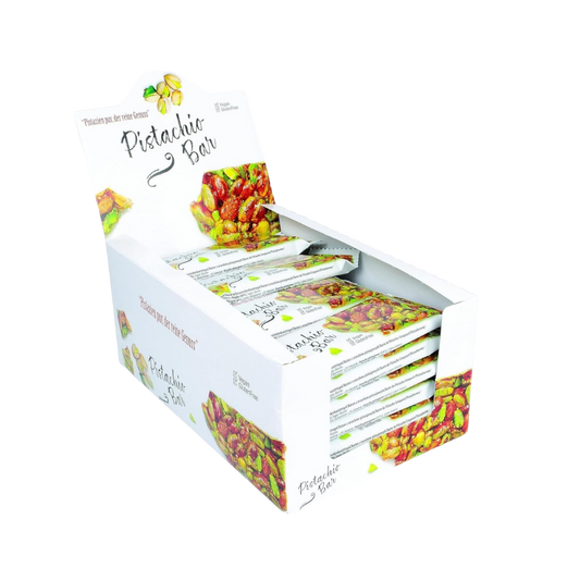 SAHHA - Pistazienriegel 24x40g - MHD: 30.07.2026