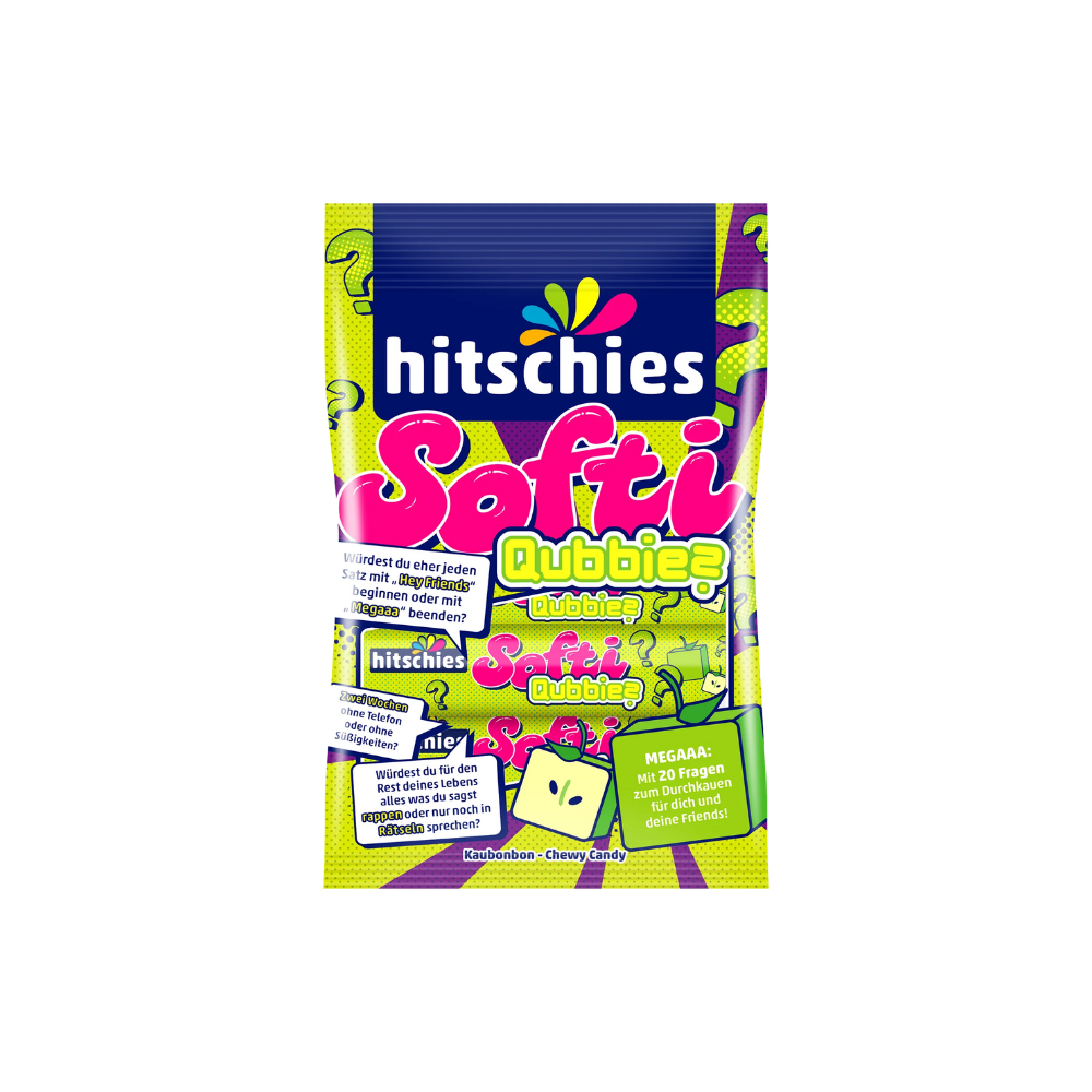 HITSCHIES - Softi Qubbies Apfel 5x80g - MHD: 09.2026