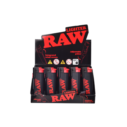 RAW FEUERZEUG - Phoenix Lighter - Mit Windschutz und Stopfer