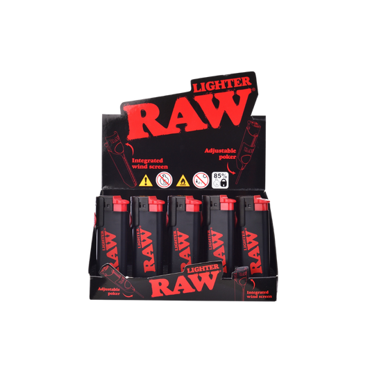 RAW FEUERZEUG - Phoenix Lighter - Mit Windschutz und Stopfer