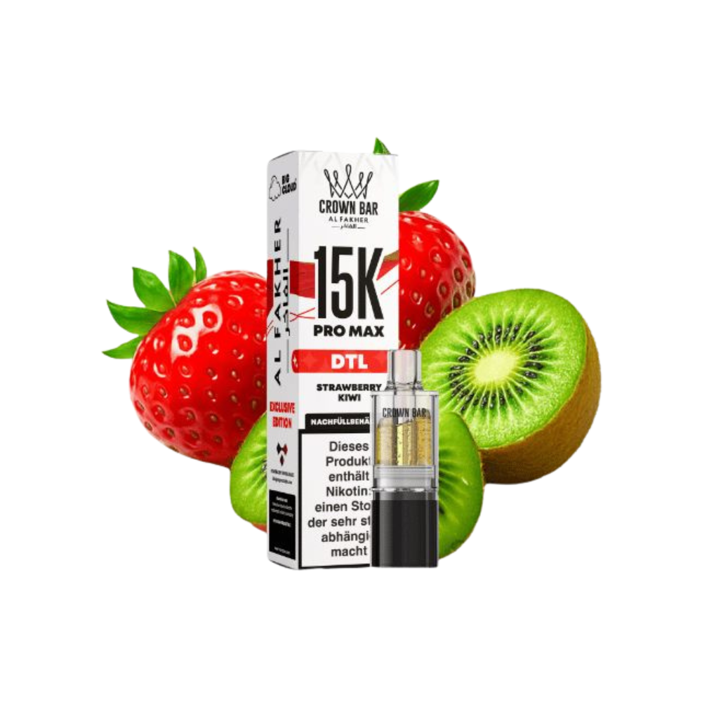 AL FAKHER - 15K Pro Max Pod - Strawberry Kiwi