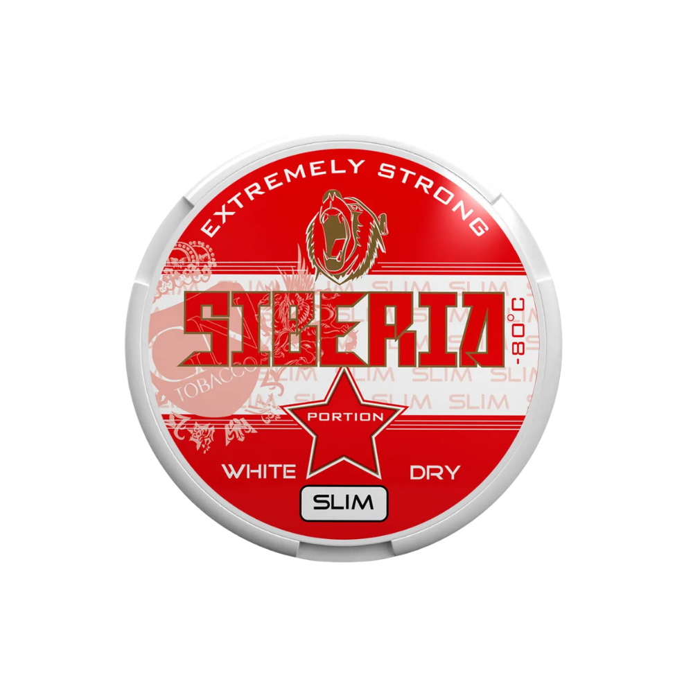 SIBERIA - Kautabak Red Slim -80°C 43mg - 10x13g