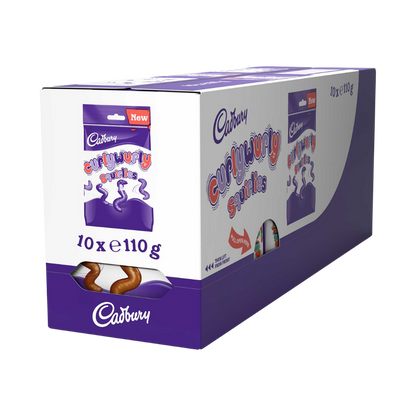 CADBURY - Curly Wurly Squirlies - 10x110g - MHD: 25.02.26