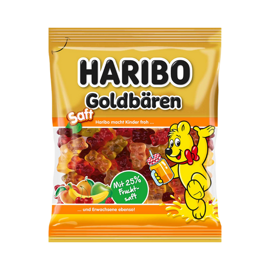 HARIBO - Saft Goldbären 160g (5 Stk.) - MHD: 04.2026