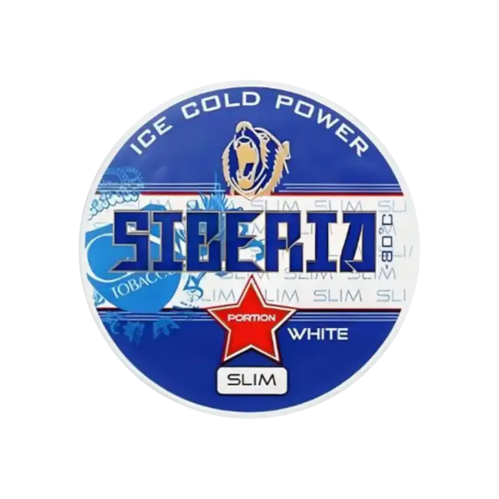 SIBERIA - Kautabak Ice Cold Power Slim -80°C 24mg - 10x20g