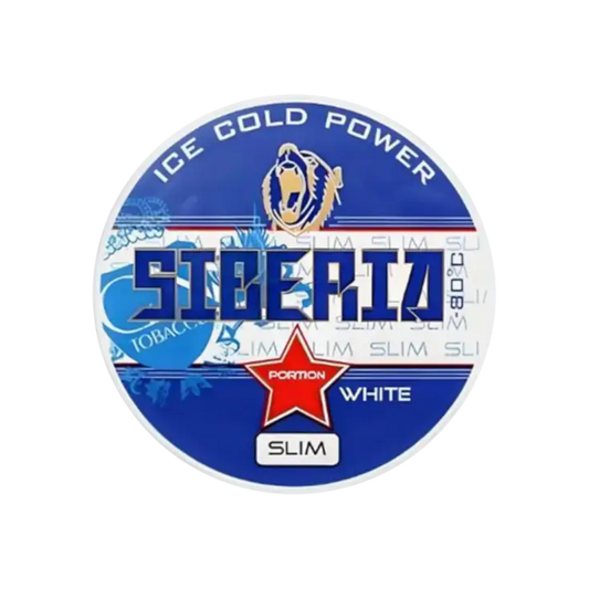 SIBERIA - Kautabak Ice Cold Power Slim -80°C 24mg - 10x20g