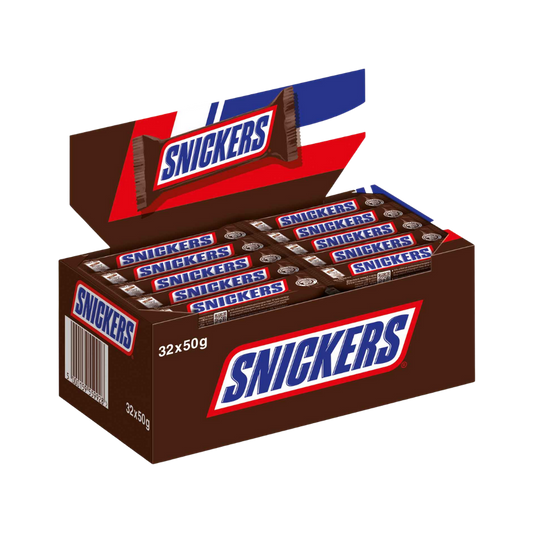 SNICKERS - Classic Riegel 32x50g - MHD: 07.03.2027