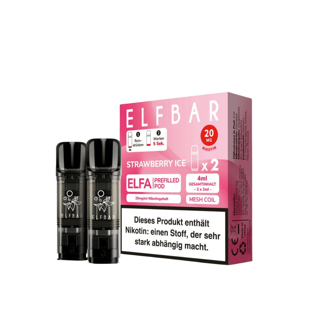 ELFA PODS - Strawberry Ice