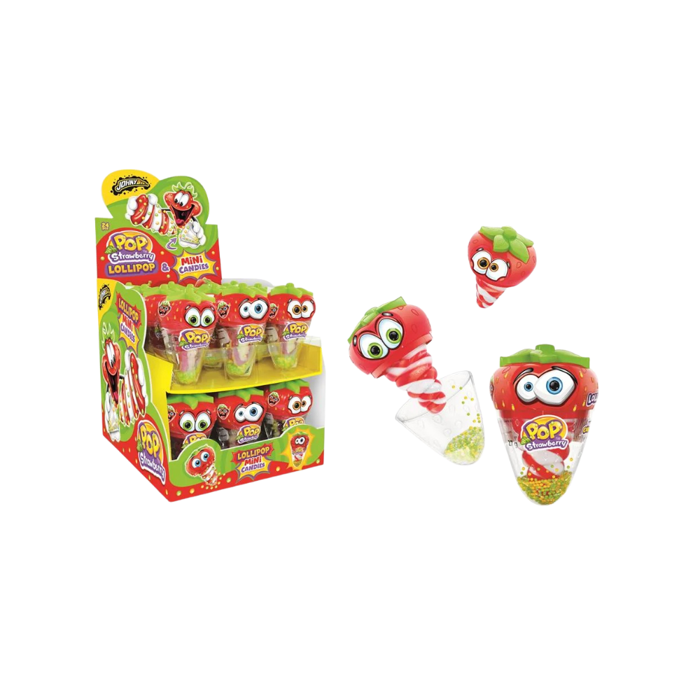 JOHNY BEE - Strawberry Pop & Mini Candies - MHD: 29.06.2026