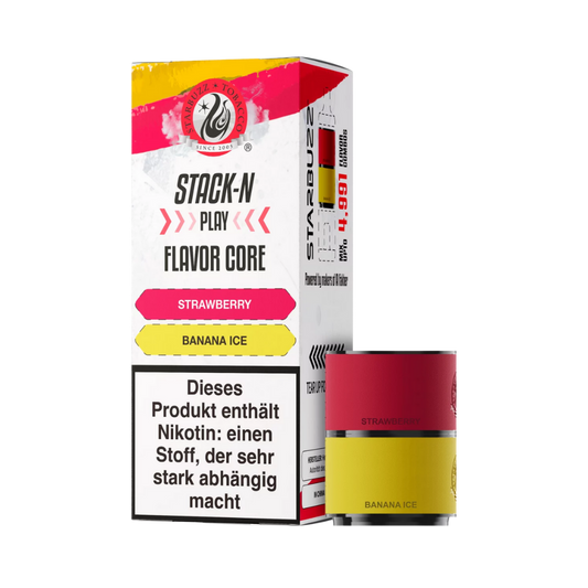Starbuzz Stack-N-Play Pods - Strawberry + Banana Ice