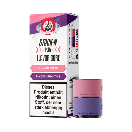 Starbuzz Stack-N-Play Pods - Summer Dream + Blackcurrant Ice