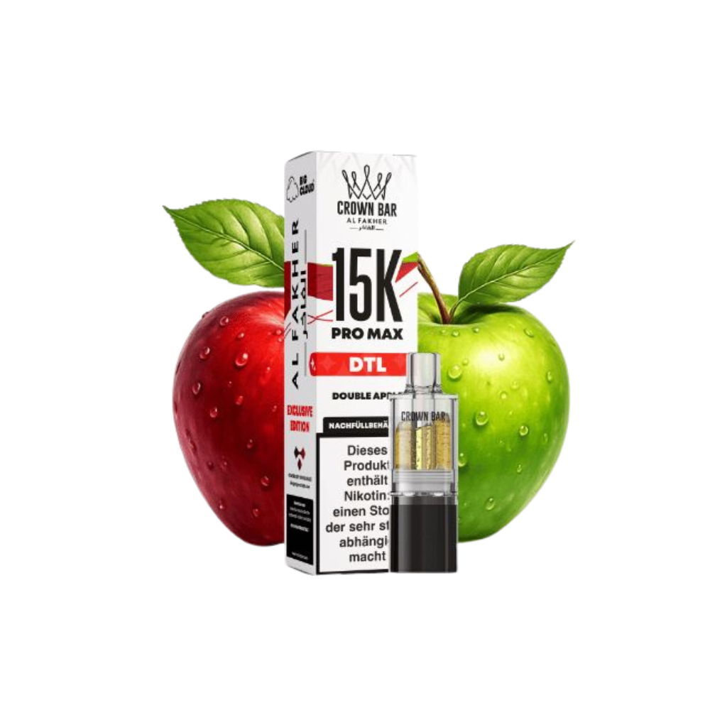 AL FAKHER - 15K Pro Max Pod - Two Apple