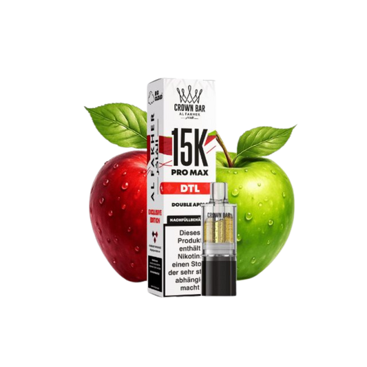 AL FAKHER - 15K Pro Max Pod - Two Apple