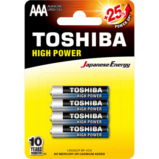 TOSHIBA BATTERIEN - AAA