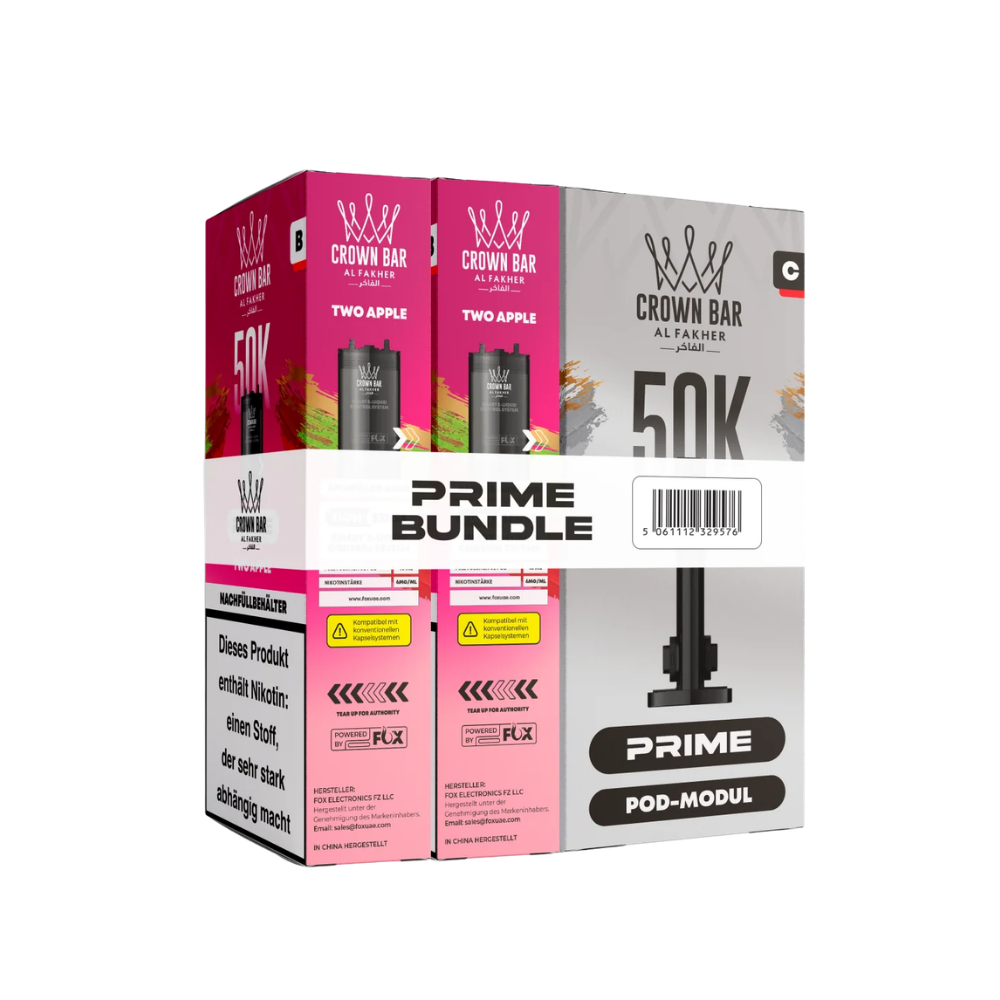 AL FAKHER - 50K Hypermax Prime Pod - Two Apple