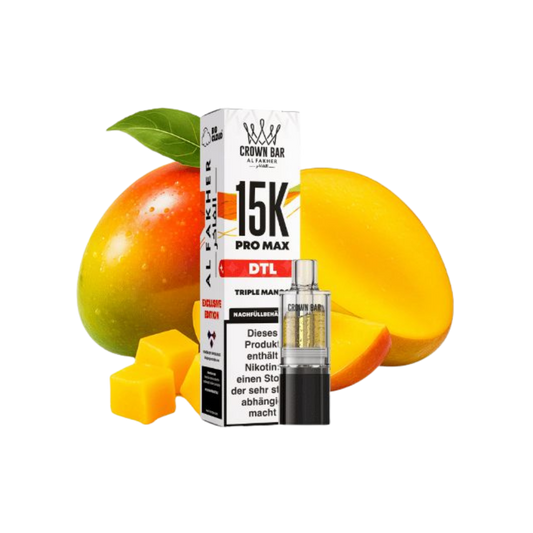 AL FAKHER - 15K Pro Max Pod - Triple Mango