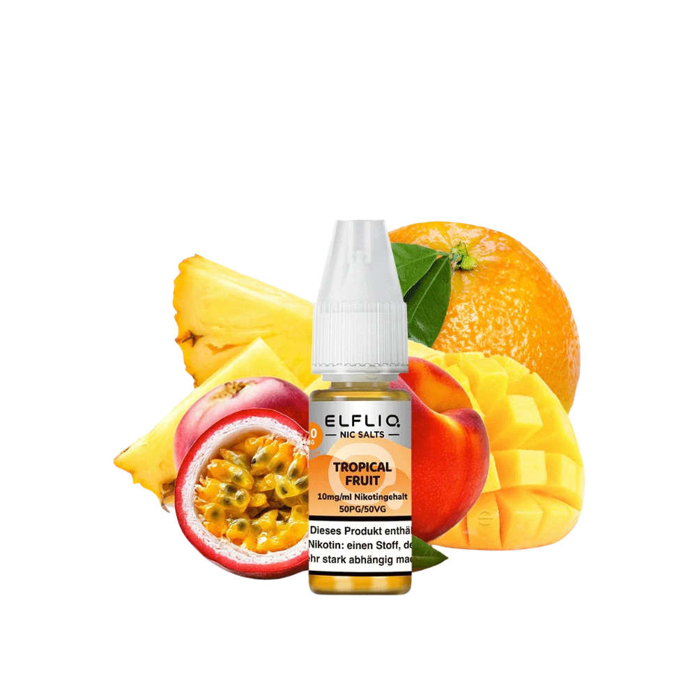 ELFBAR ELFLIQ - Tropical Fruit - (10ml / 10mg)