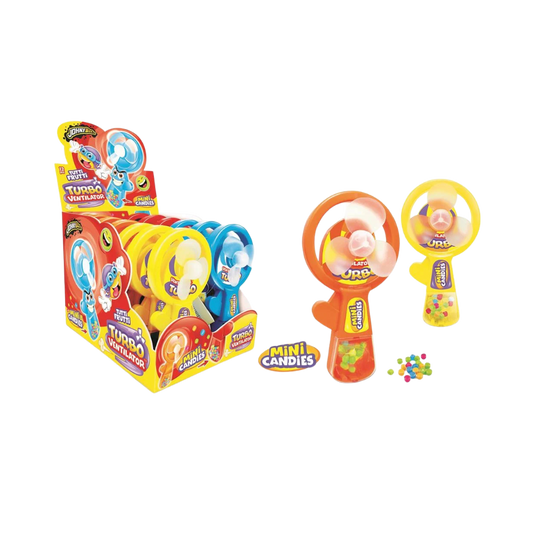 JOHNY BEE - Turbo Ventilator Mini candies 12x5g - MHD: 25.07.2027