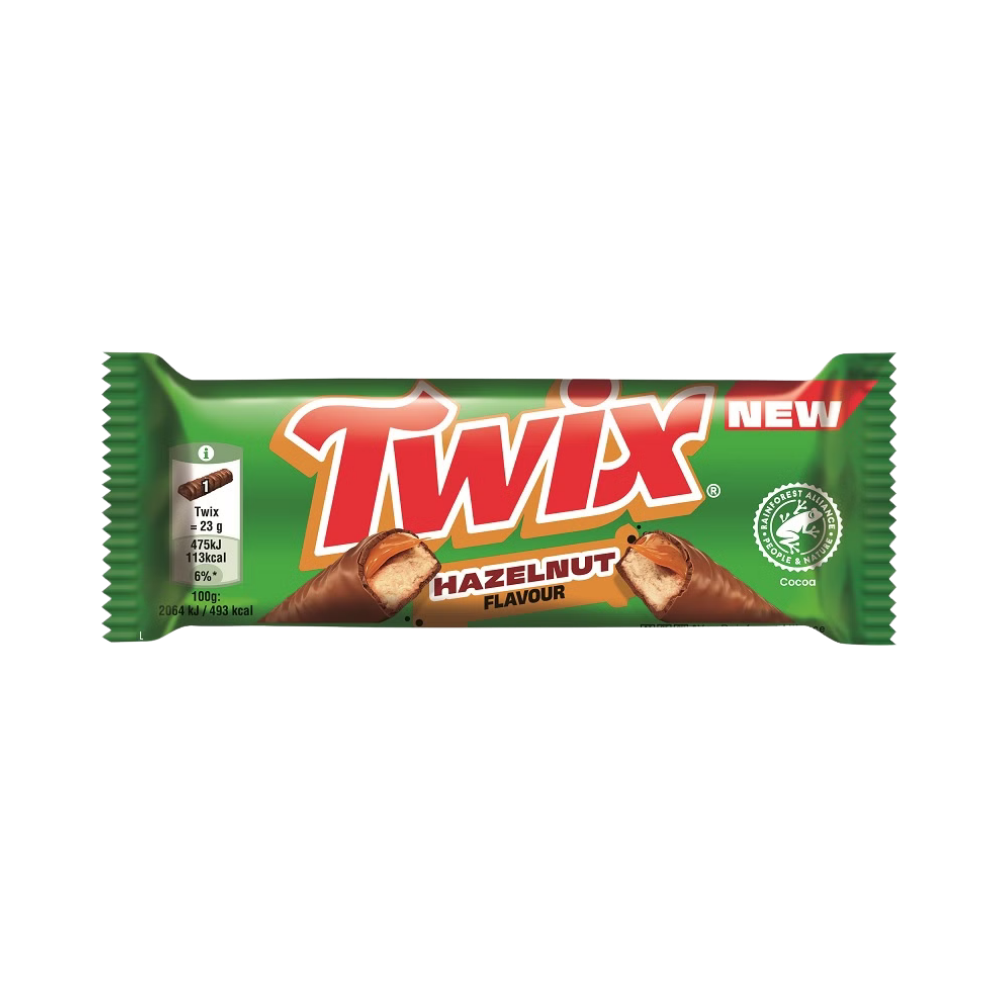 TWIX - Hazelnut Riegel 30x46g - MHD: 06.12.2026