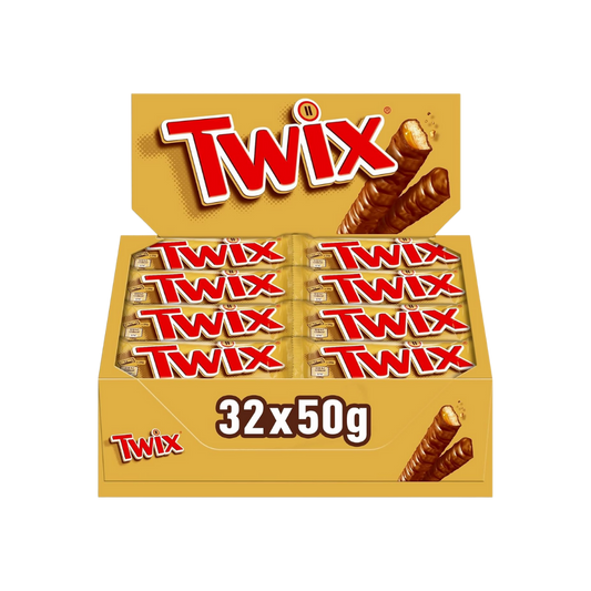 TWIX - Classic Riegel 32x50g - MHD: 21.06.2026
