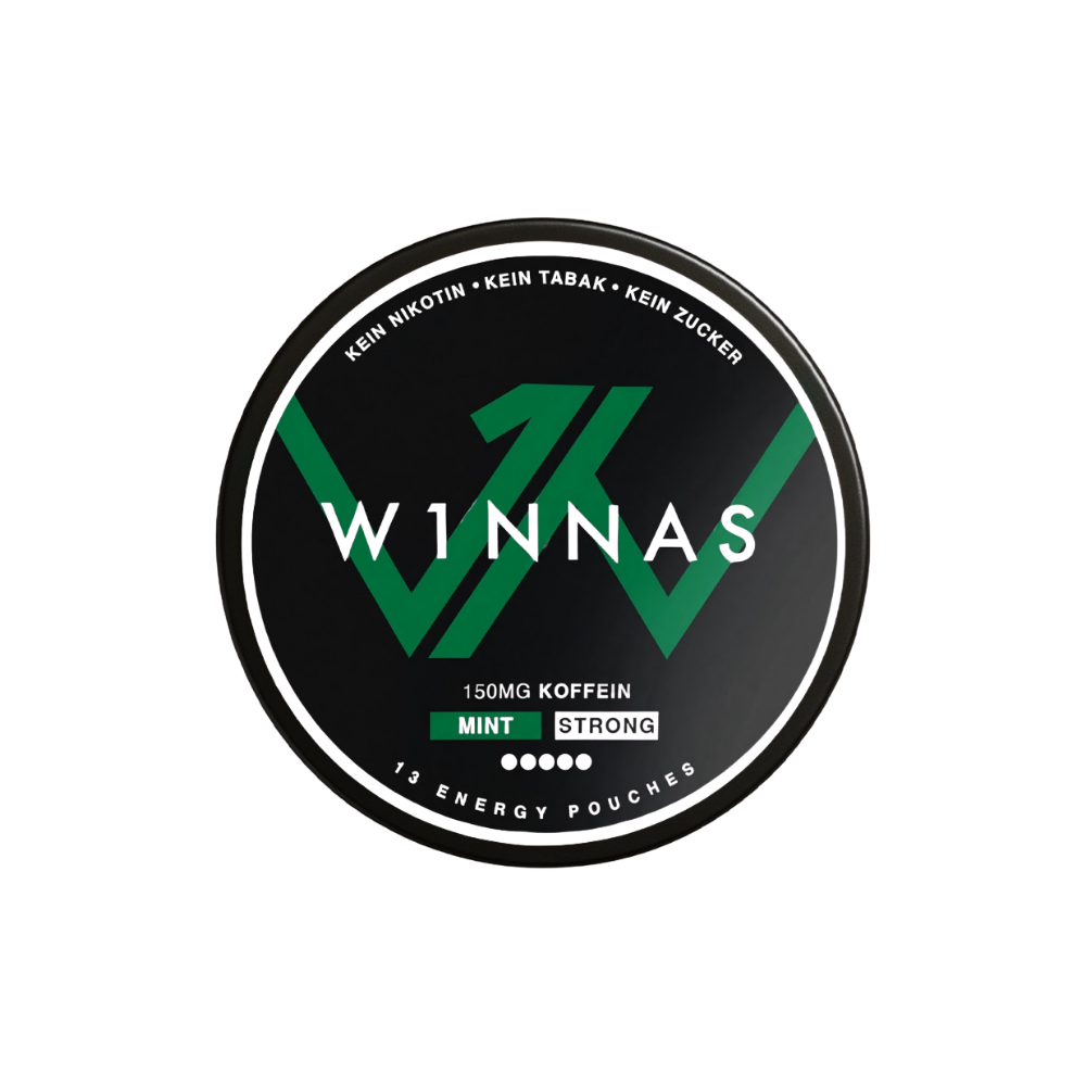 W1NNAS - Mint Strong 150mg Koffein - 10x7,8g