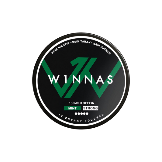 W1NNAS - Mint Strong 150mg Koffein - 10x7,8g