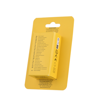 TEKMEE - WALL CHARGER 2-Ports - 20W USB + USB-C