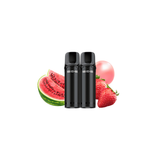 SKE Crystal Pro 800 - Watermelon Strawberry Bubblegum - 2er pack