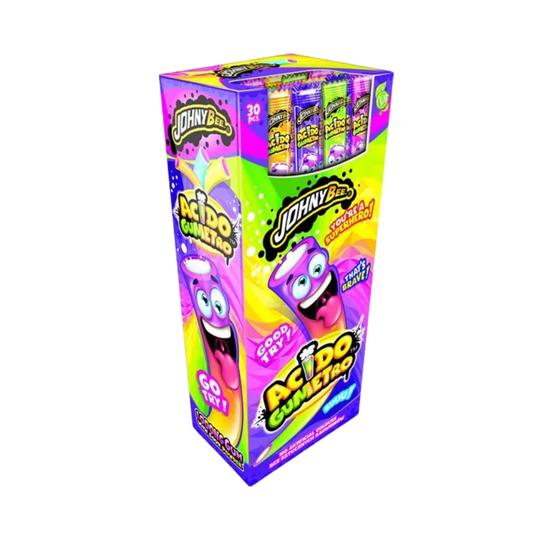 JOHNY BEE - Acido Gumetro Long Gum Sour 22g - MHD: 30.01.27