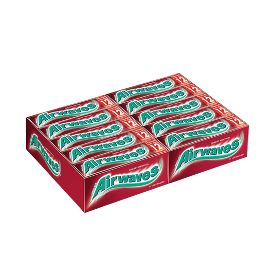 WRIGLEY'S - Airwaves Cherry Menthol - MHD: 10.03.2026