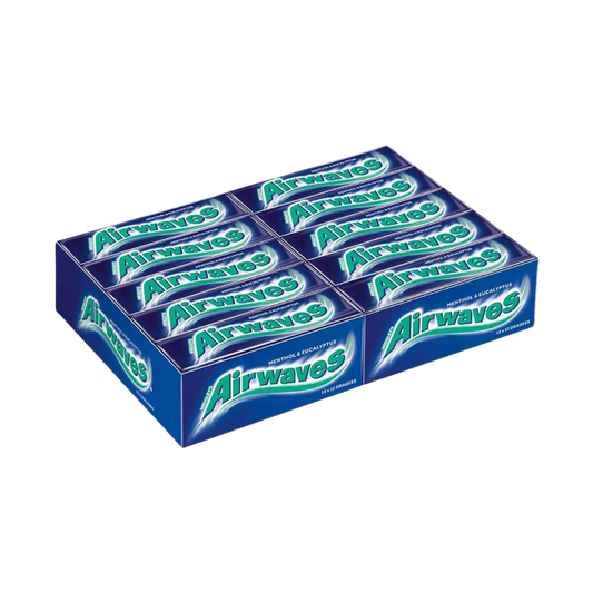 WRIGLEY'S - Airwaves Menthol & Eukalyptus - MHD: 08.06.26