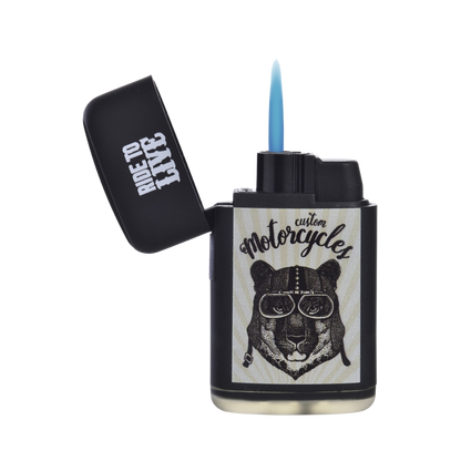 PROF - Single Blueflame Feuerzeug Animals Bikers