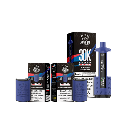 AL FAKHER - 30K Hypermax Blueberry Raspberry Kit