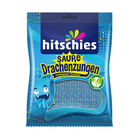HITSCHIES - Drachenzungen Blau 125g (5 Stk.) - MHD: 07.2026