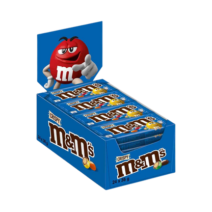 M&M’s - Crispy 24x36g - MHD: 21.02.2027