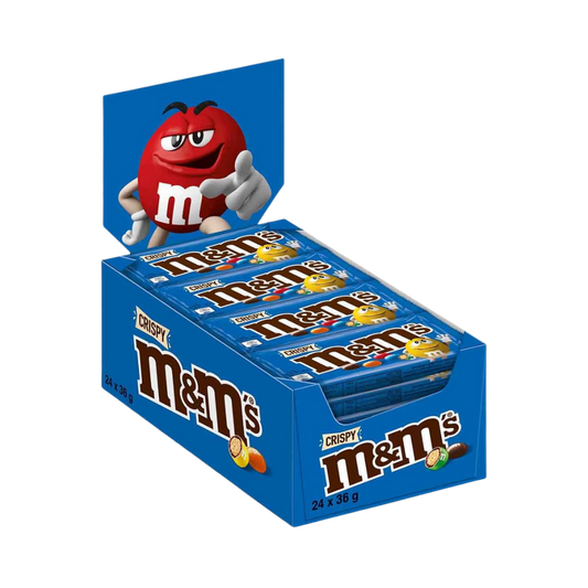 M&M’s - Crispy 24x36g - MHD: 21.02.2027