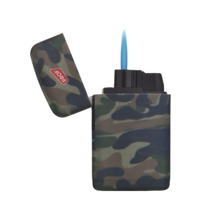 PROF - Single Blueflame Feuerzeug Camouflage