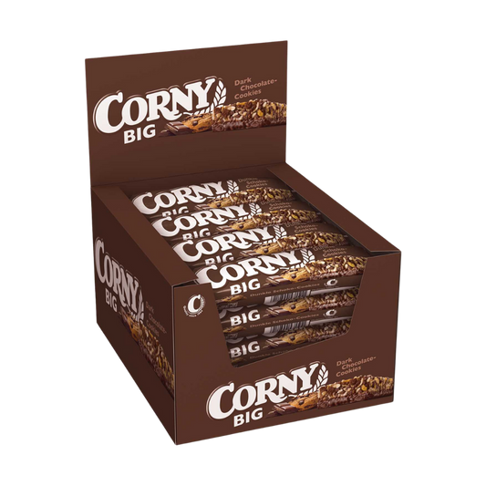 CORNY - Big Dunkle Schoko Cookies - MHD: 11.04.26