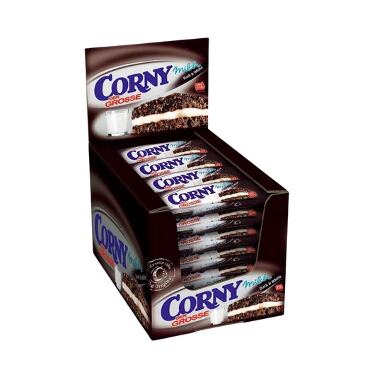 CORNY - Milch Dark & White - MHD: 13.02.26