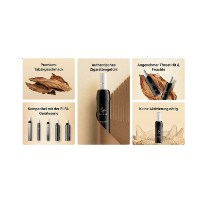 Elfbar ELFA Filter Series - Cream Tobacco