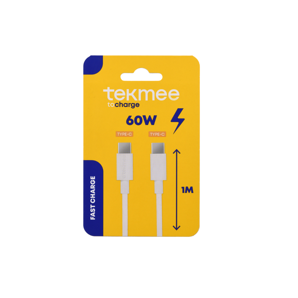 TEKMEE - Type-C zu Type-C Schnelladekabel - 10x1 mtr.