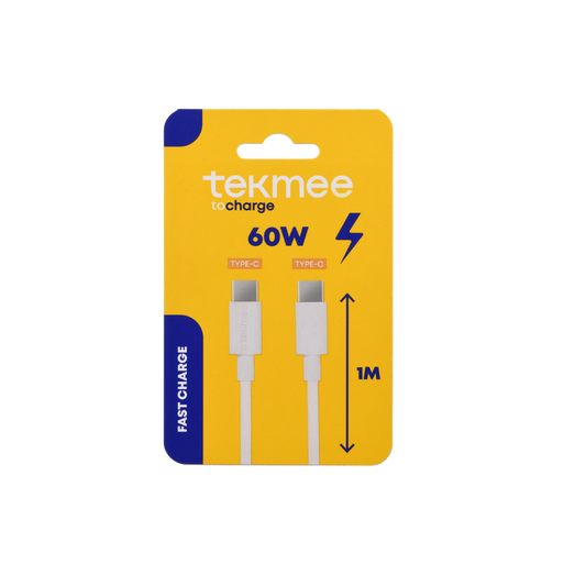 TEKMEE - Type-C zu Type-C Schnelladekabel - 10x1 mtr.