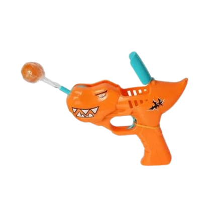 JOHNY BEE - Dino Gun Pop Lollipop 10g - MHD: 26.08.27