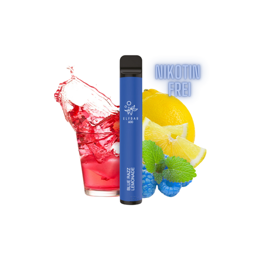 ELFBAR 600 - Blue Razz Lemonade (Nikotinfrei)